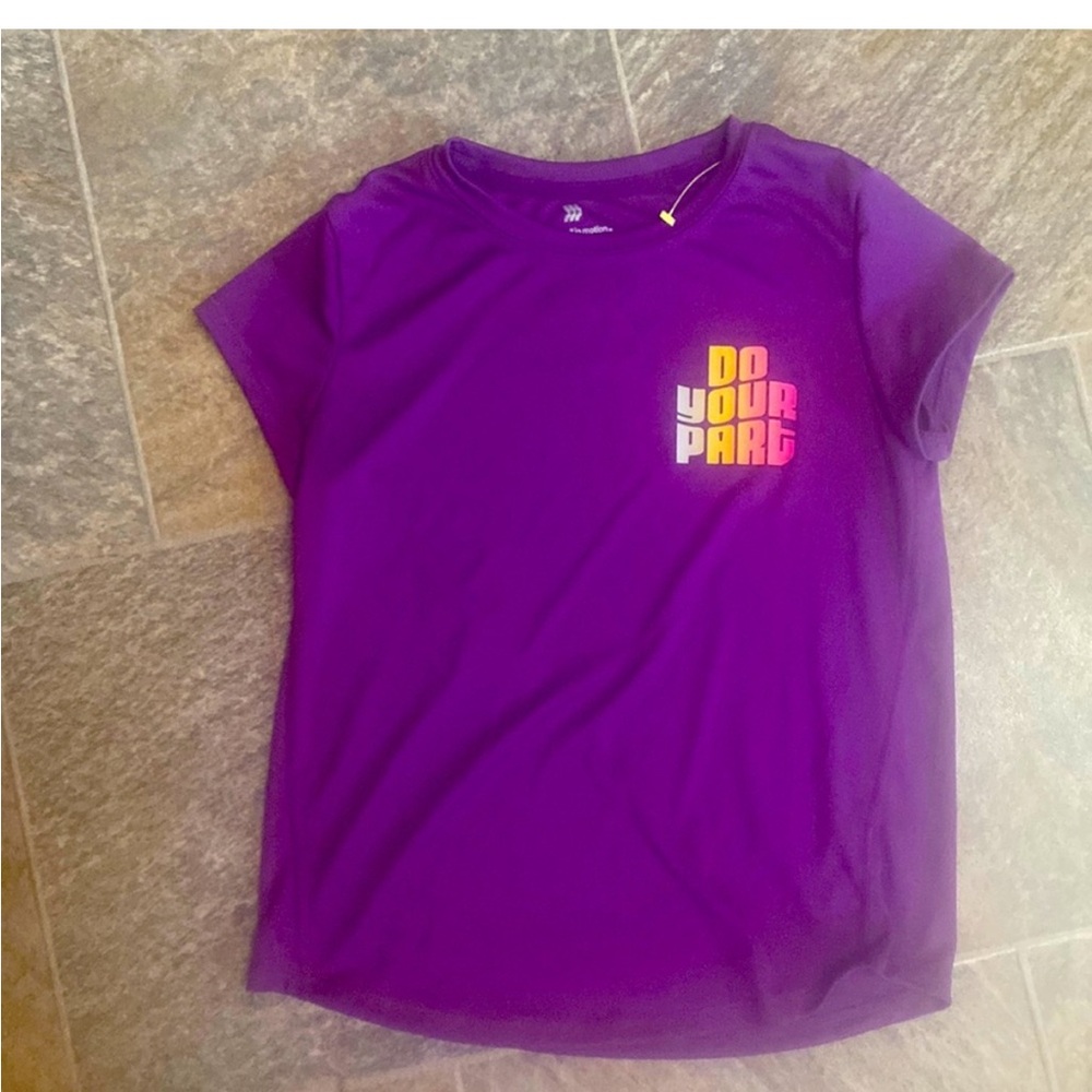 Girls All In Motion Do Your Part Top